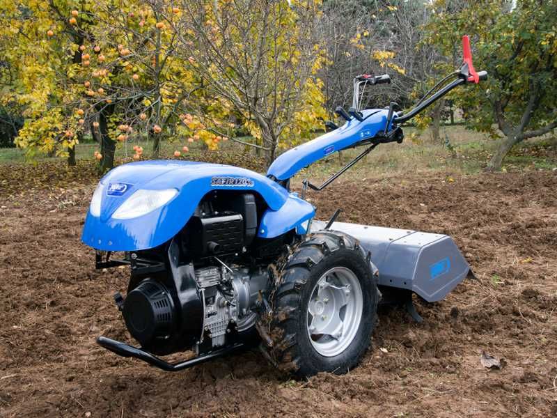 Glebogryzarka ciągnik jednoosiowy Yagmur Blitz 120 + glebogryzarka