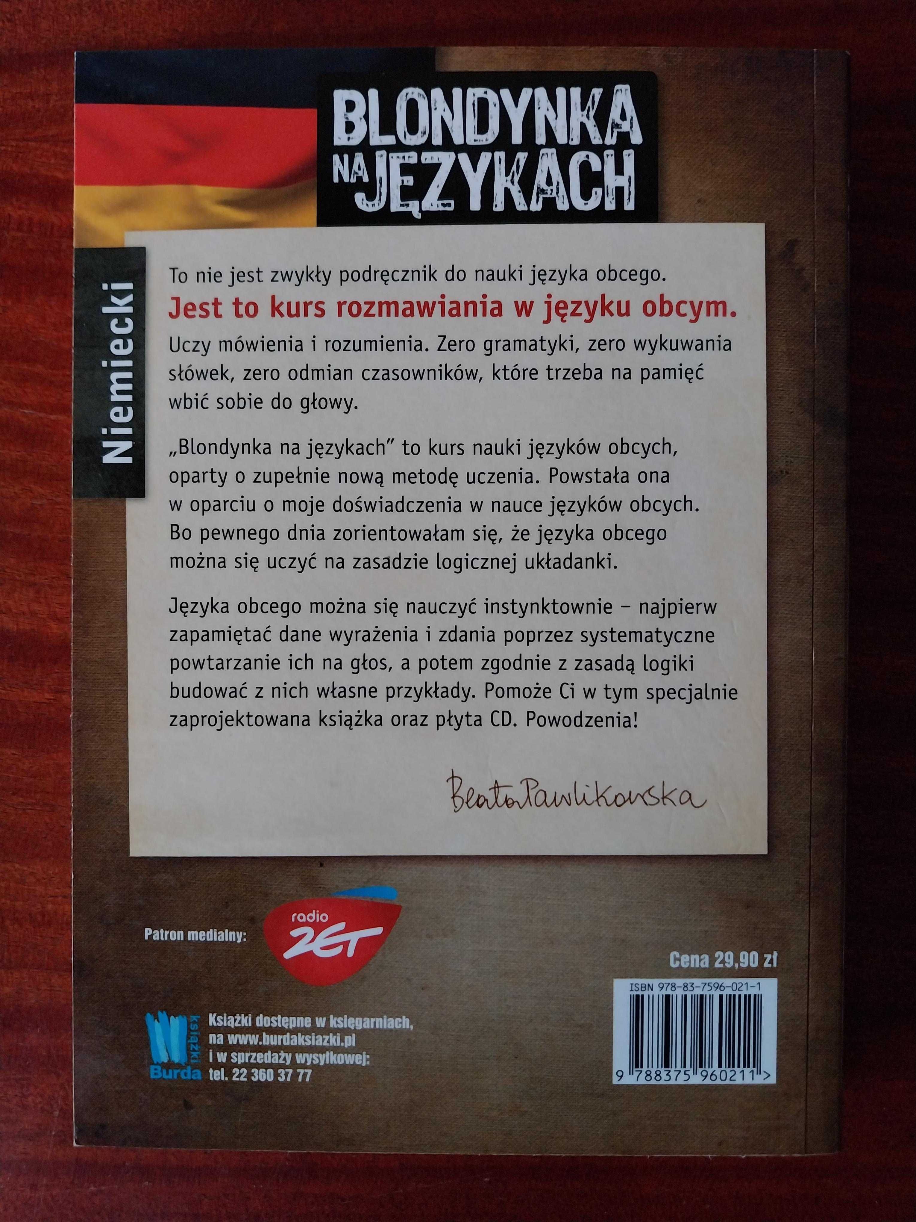 Beata Pawlikowska - Blondynka na językach. Niemiecki (książka + CD)