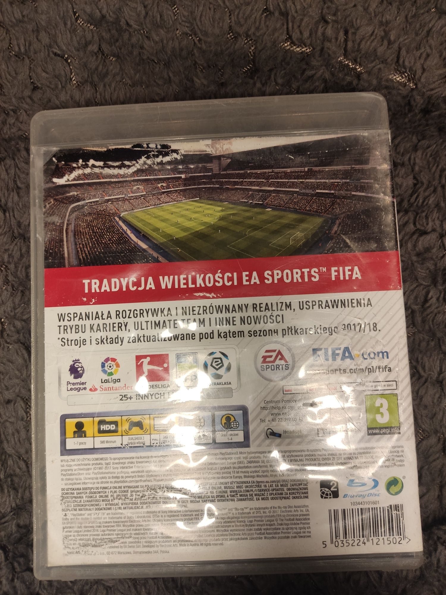 FIFA 18 PS3 sprawna