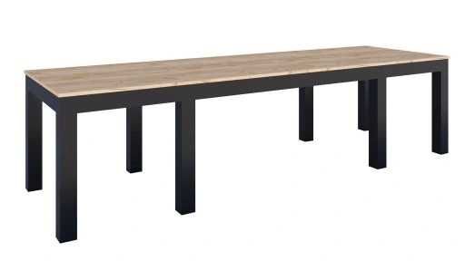 STÓŁ ROZKŁADANY Torino DąbCraft/Czarny 160-300 cm PROMIOCJA 5% do31.07