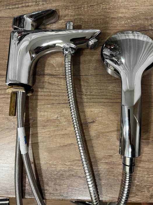 Змішувач для ванни Hansgrohe, на борт ванни з перемикачем на душ