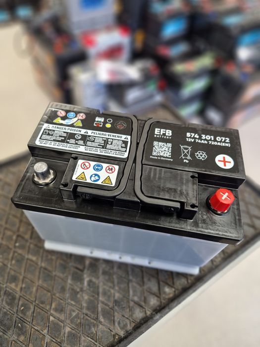 Nowy Akumulator Moll EFB 12V 74Ah 720A oryginał jakość OE