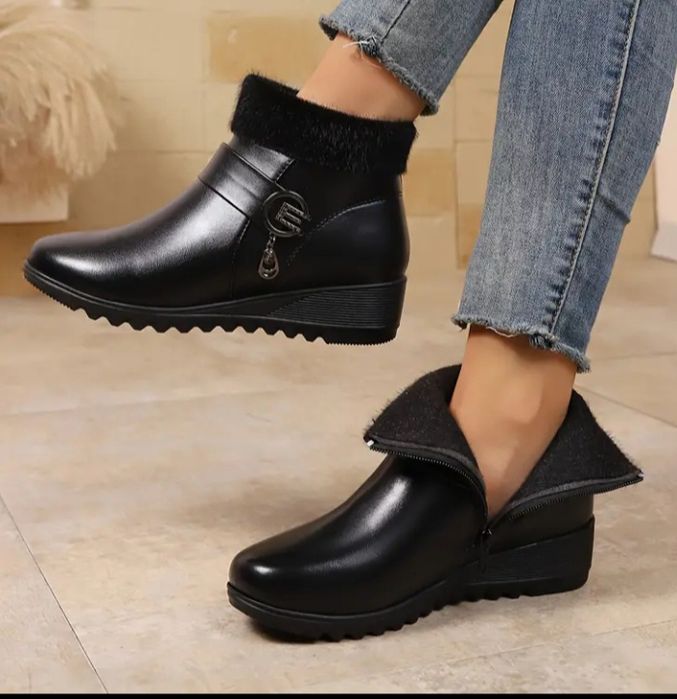 Полусапожки с мехом, стелька 26,4