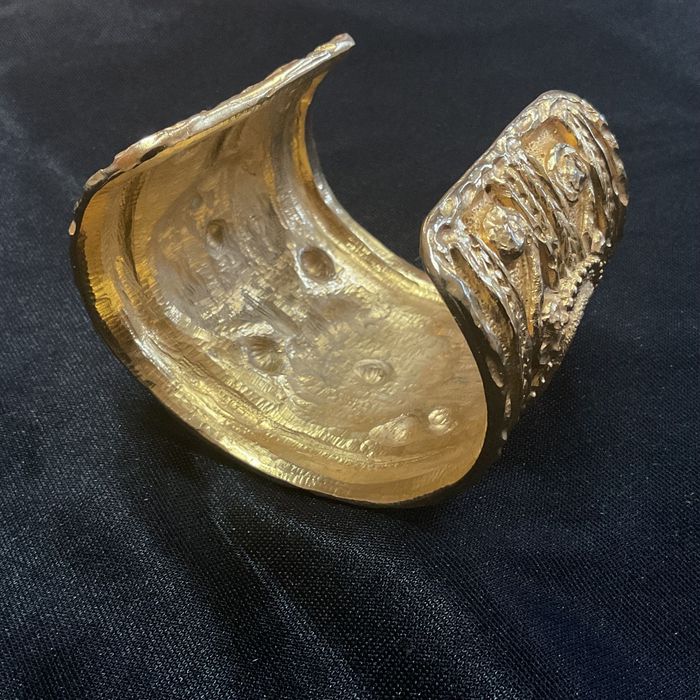 Pulseira metal vintage lindíssima 6 cm