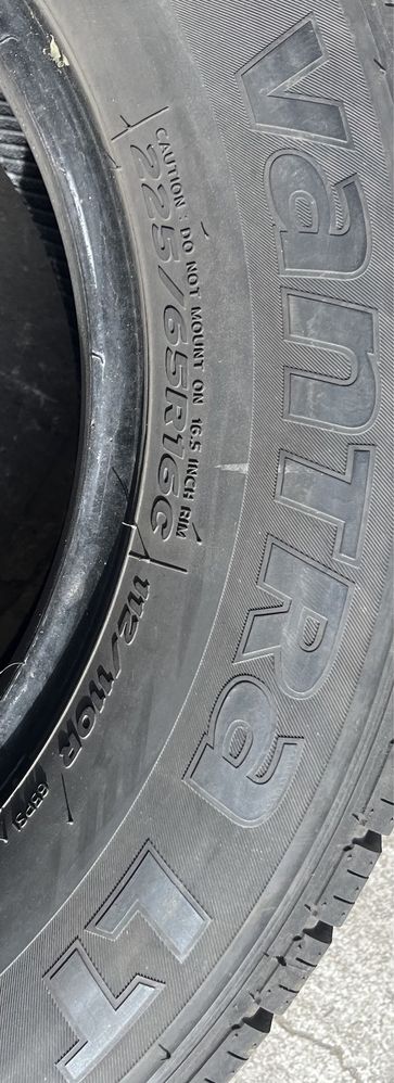 225/65r16c Hankook Vantra LT