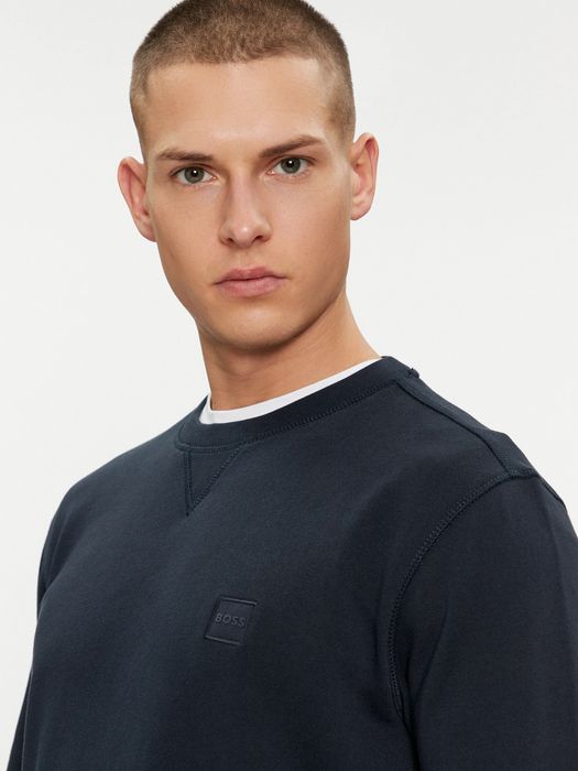 Світшот BOSS M, L Westart 50509323 Cиній Relaxed Fit