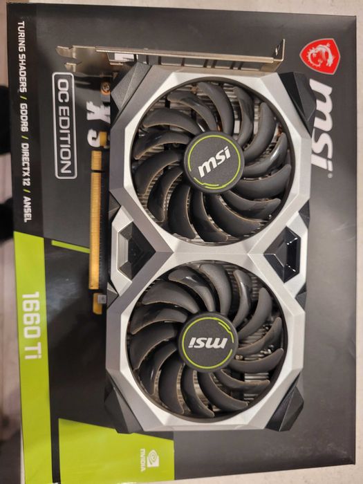 Karta graficzna MSI 1660ti
