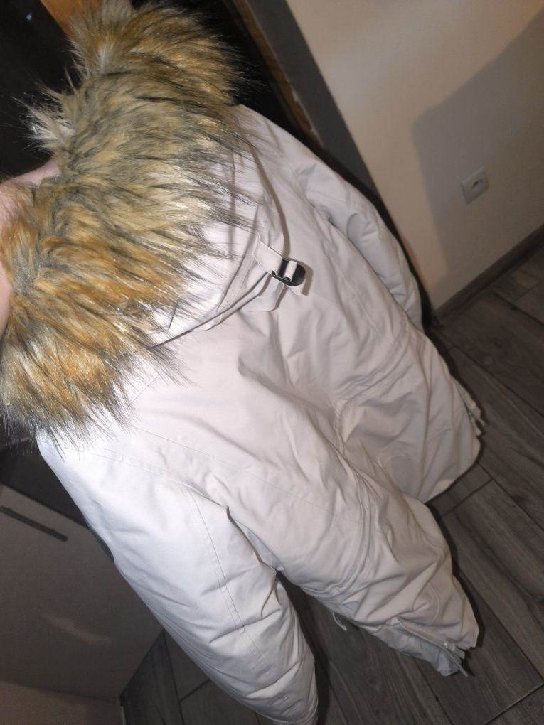Kurtka plaszczyk Parka turystyczna damska zimowa Quechua SH900 -20°C w
