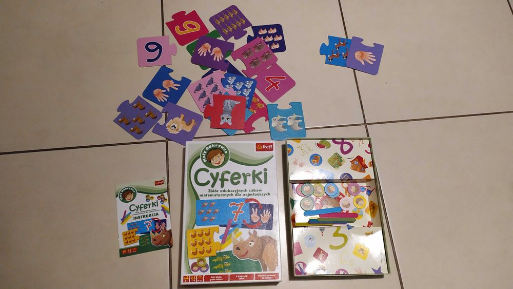 Gra "Cyferki" od Trefla