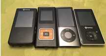 3 MP4 e 1 iPod nano