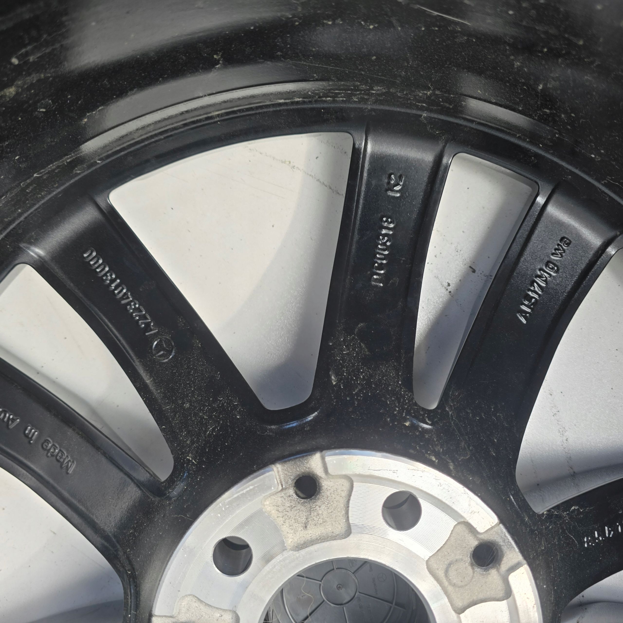 Mercedes s-klasa W223 Glc 5X112 19'' ET31.5 8.5J 4X