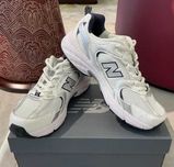 New Balance530_White Sneakersy Damskie_Moda Solidne 40