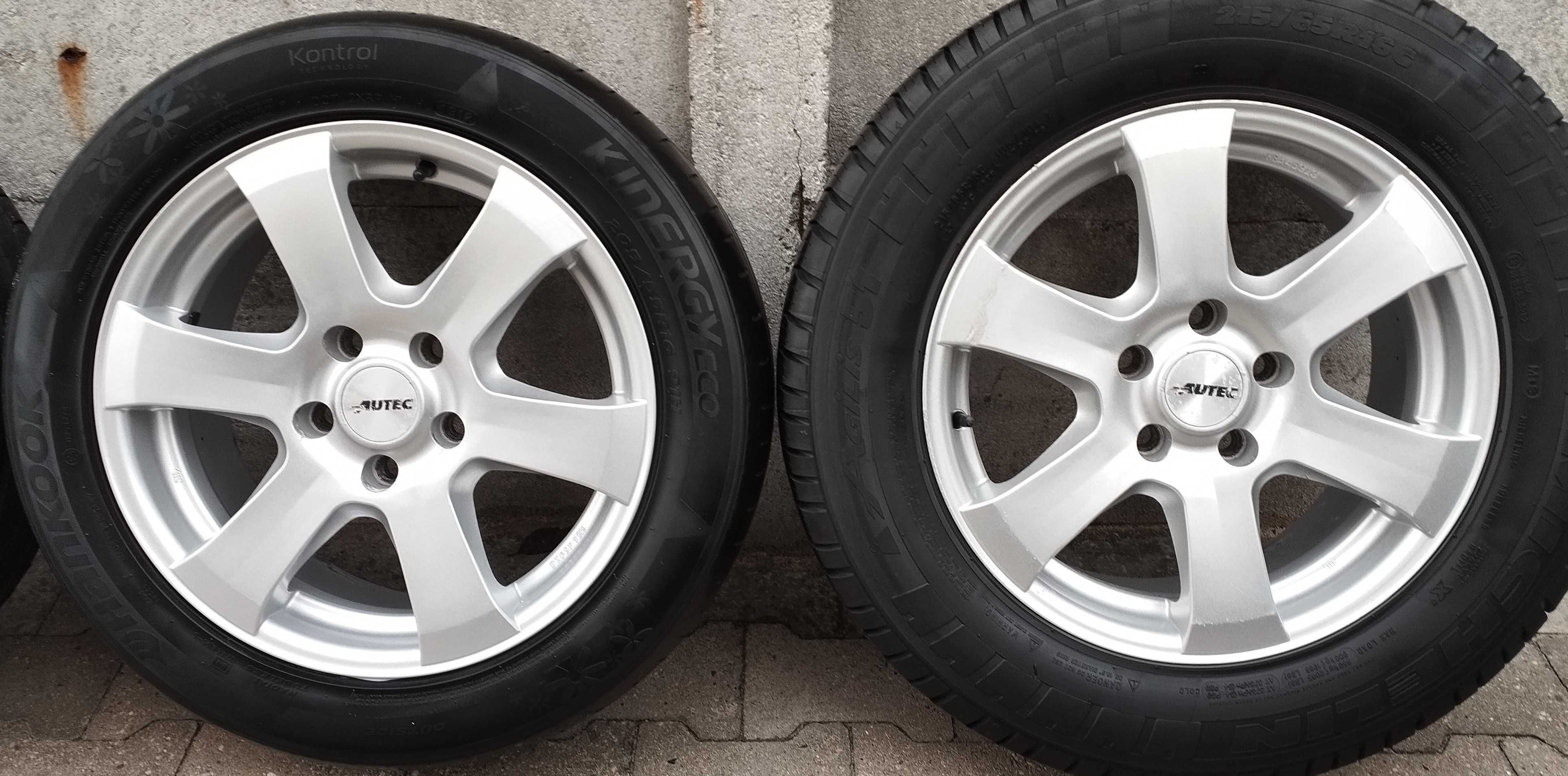 Oryginalne felgi aluminiowe AUTEC 16 cali 5x114,3 super + opony gratis
