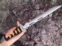 Katana Miecz Szabla NINJA Samuraj Sekizo + Pochwa maczeta 48 cm MAC18