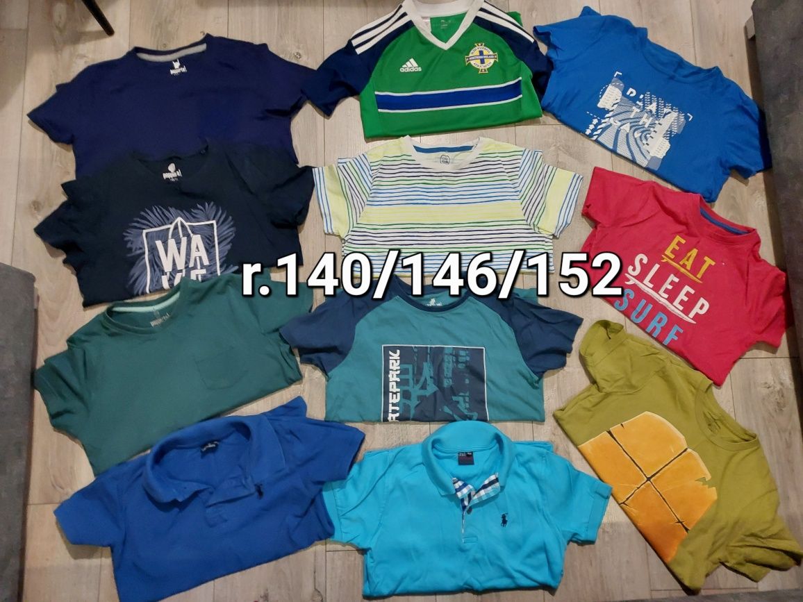 Ubrania chłopiec r.140 r.146 r.152