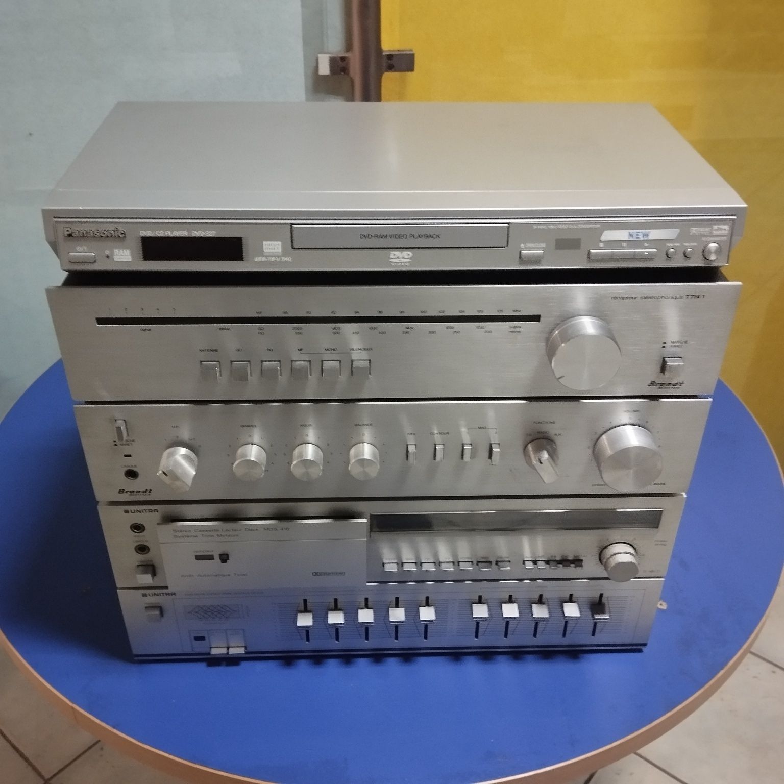 WIEŻA Eksport BRANDT - UNITRA - Diora + CD Player + Gwarancja 2 Lata.