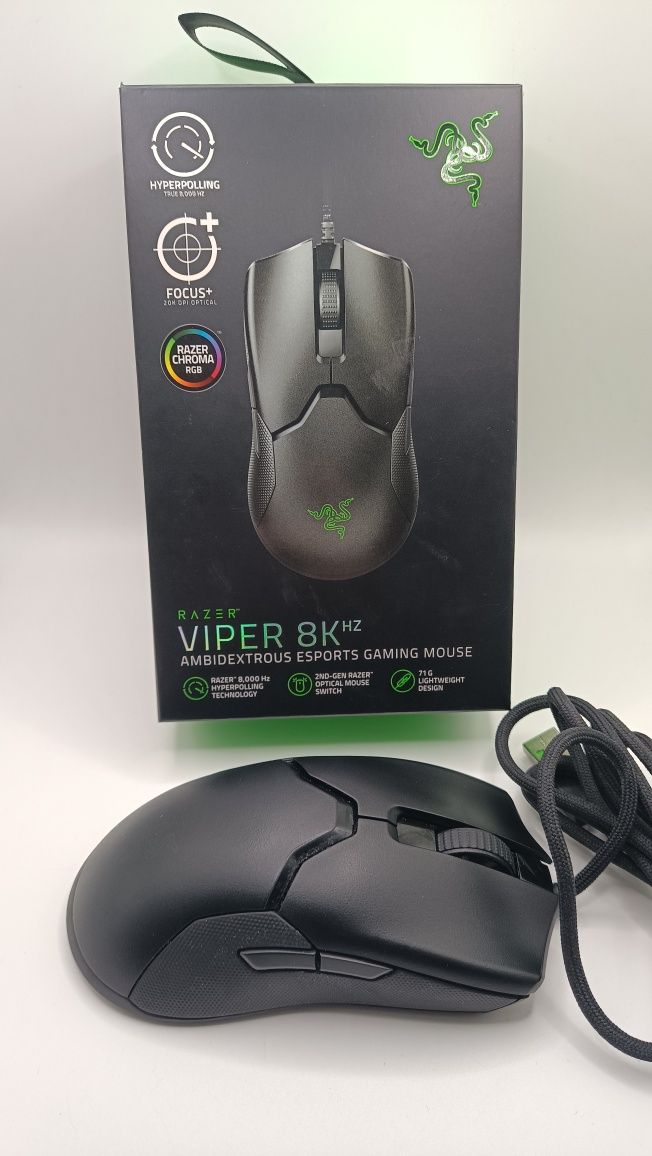 Мишка Геймерська Razer Viper 8KHz(RZ01-03580100)