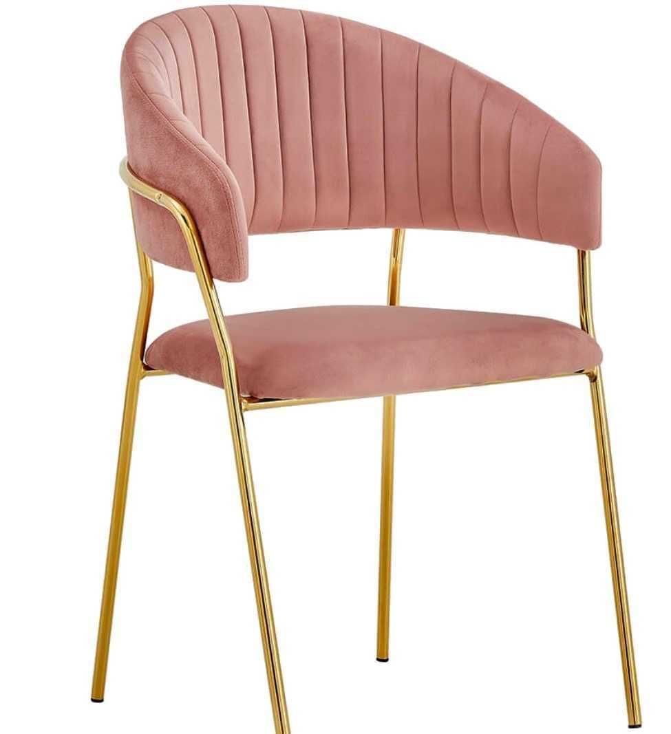 Krzesło welurowe nowe MARGO
