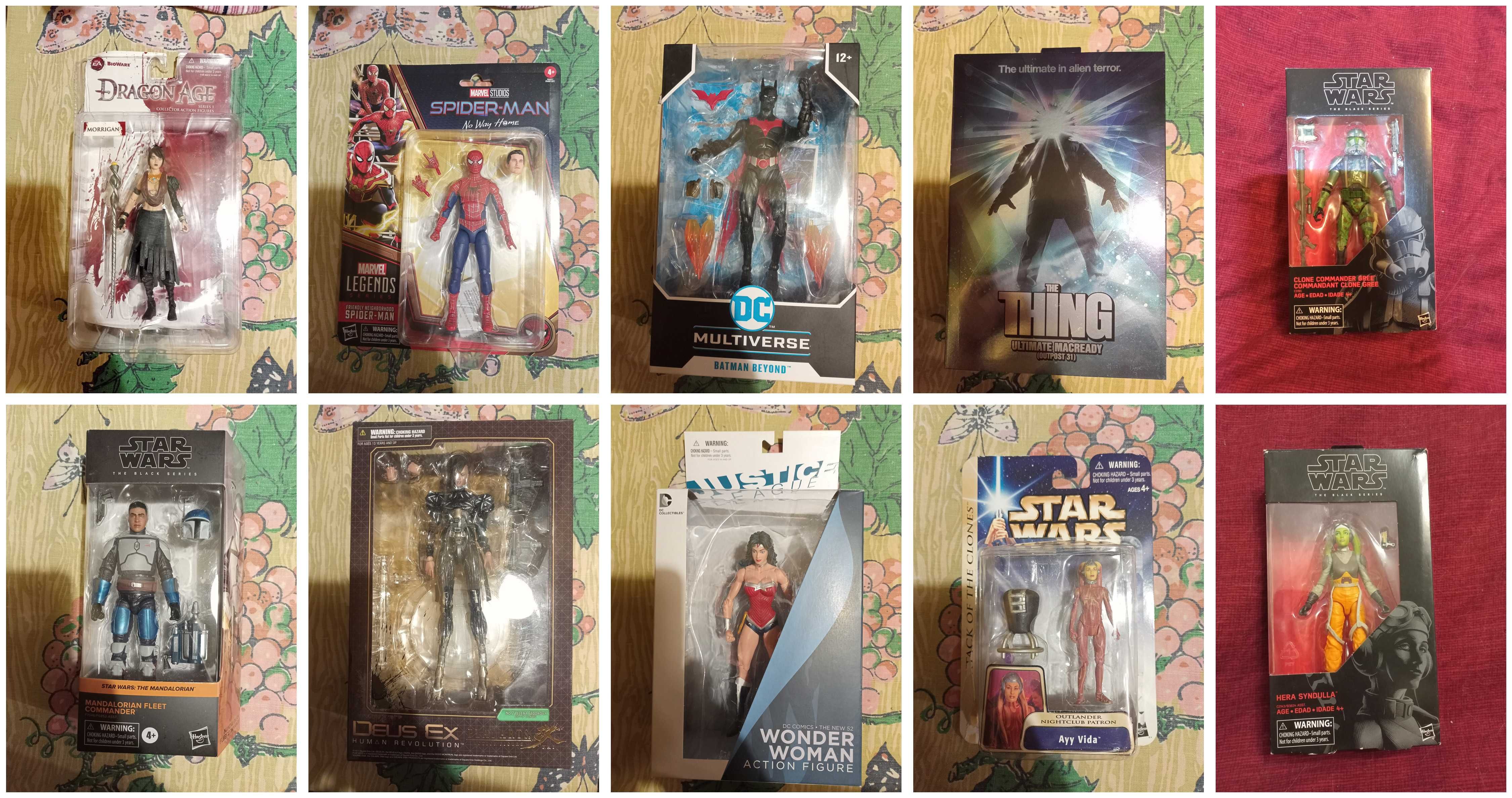 Фигурки из Star Wars, DC, Marvel, ALF,  Indiana Jones и т.д.