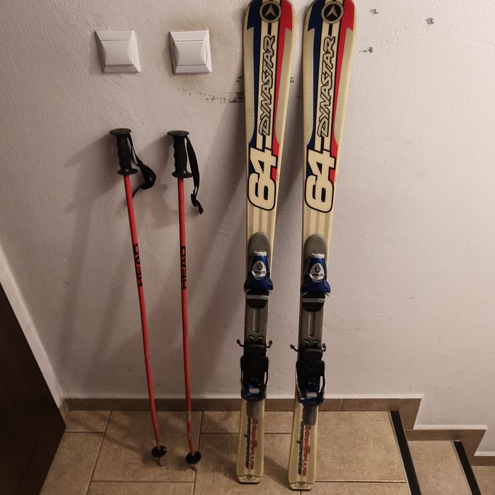 Narty Dynastar sx64 140cm + kijki