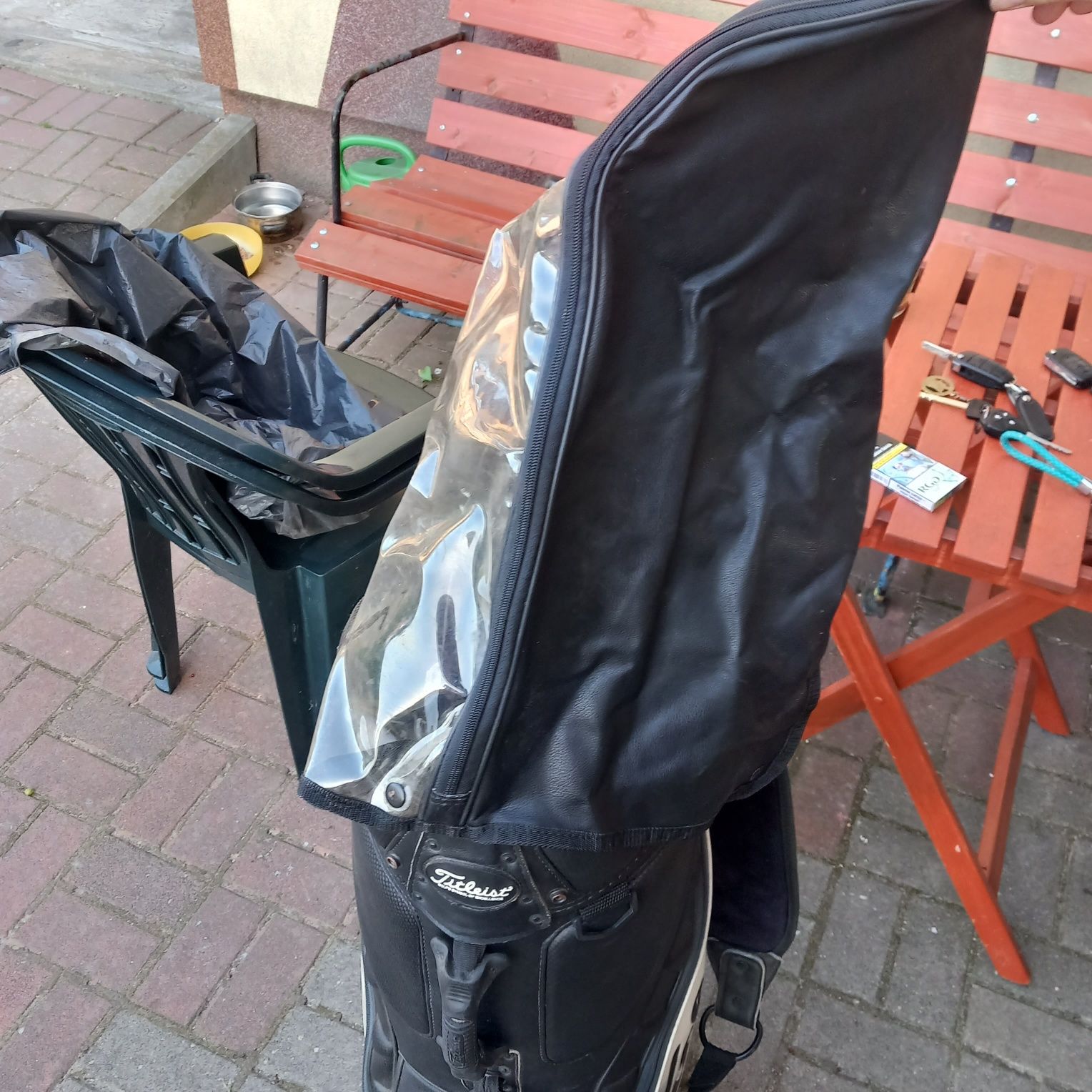 Torba golfowa skórzana Titleist