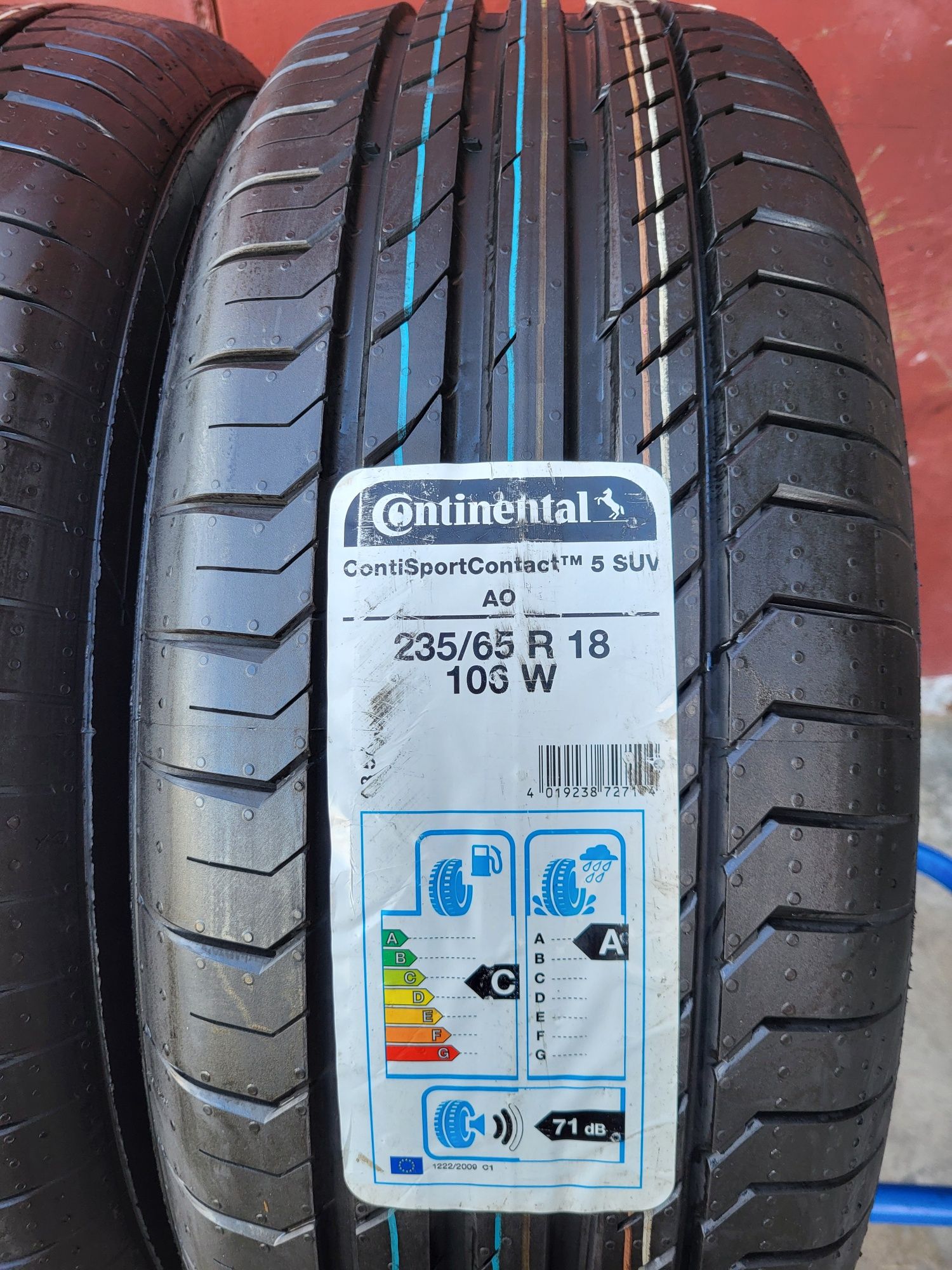 235/65/16 R16 Continental ContiSportContact 5 4шт літо шини