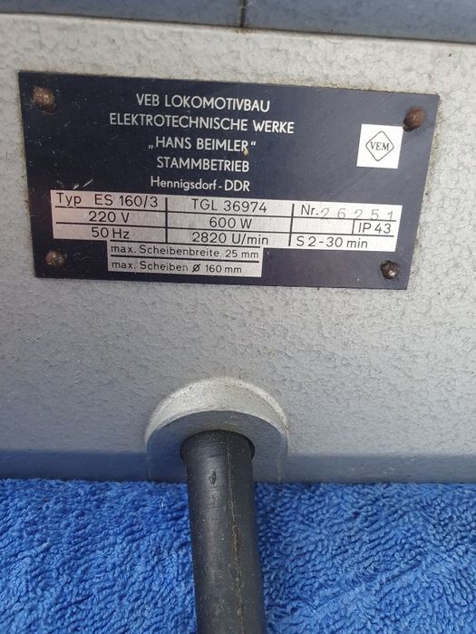 Szlifierka stołowa 600W