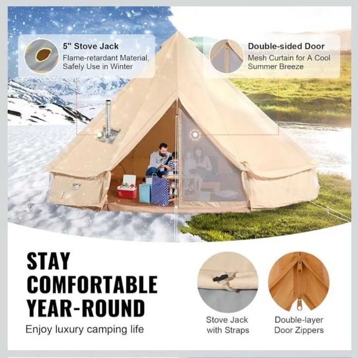 Tenda Vevor 4M Glamping