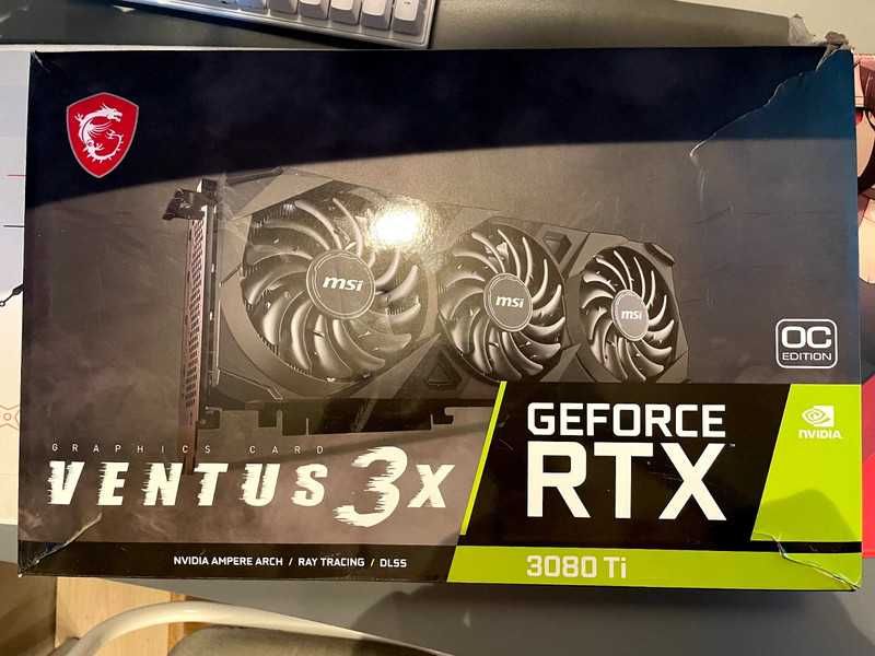 Msi Geforce Rtx 3080 Ti Ventus 3x Oc 12gb Gddr6x