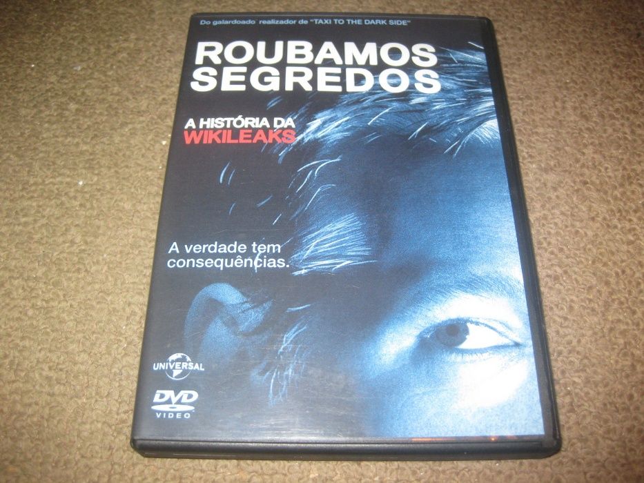 DVD "Roubamos Segredos - A História do WikiLeaks"