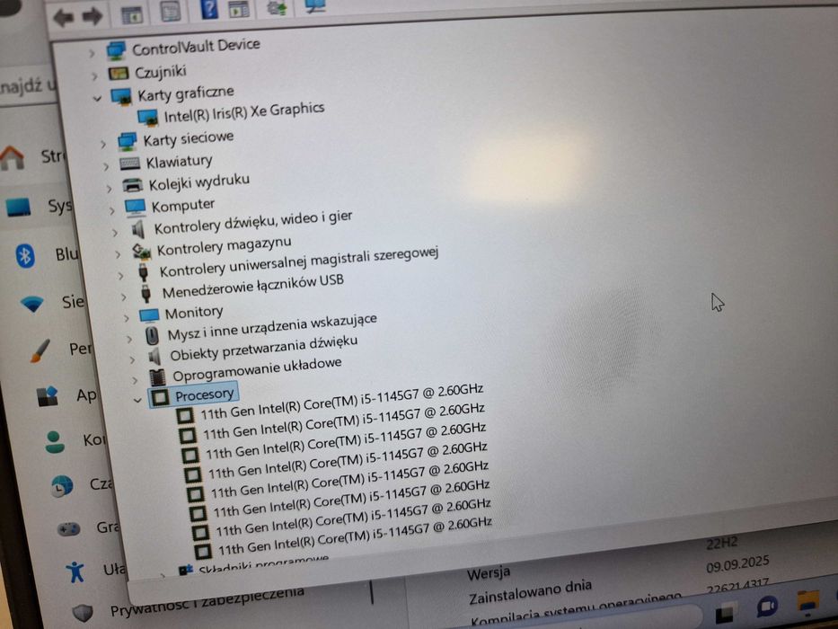 DELL Latitude 5320/ i5-1145G7/ 16GB/ 512GB/ Intel Iris W11P/ czytaj uw