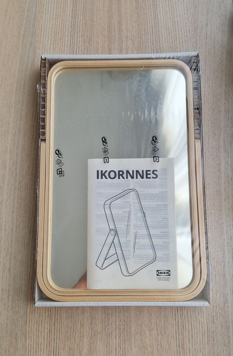 Espelho de mesa ou parede da IKEA, linha Ikornnes