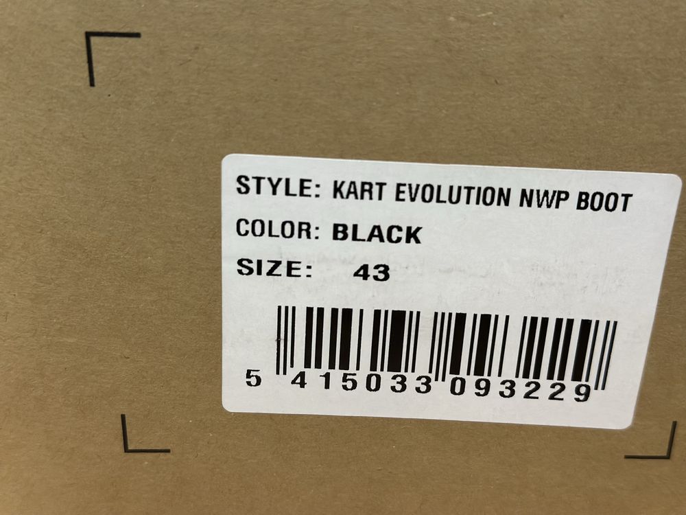 Niskie buty motocyklowe RICHA KART EVOLUTION rozmiar 43,BARDZO WYGODNE