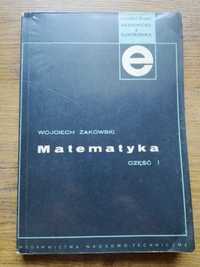 Matematyka cz.I- W. Żakowski