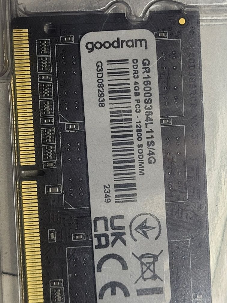 DDR3 4Gb. Память для ноутбука.  Память 4гб