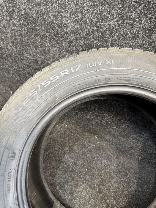 Шини зимні Б/У 225/55R17 Nokian WR A4