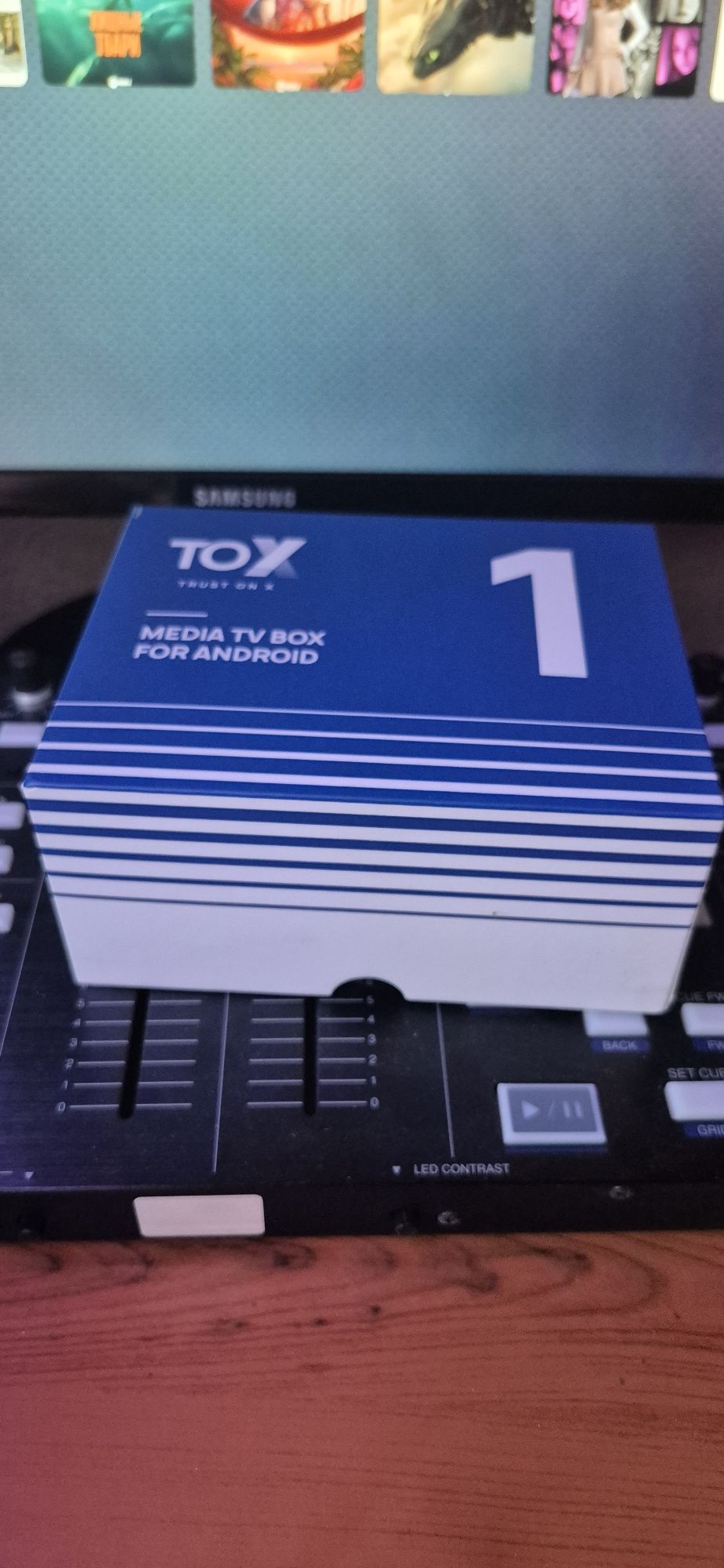 Android smart box Tox 1 4/32 slimbox