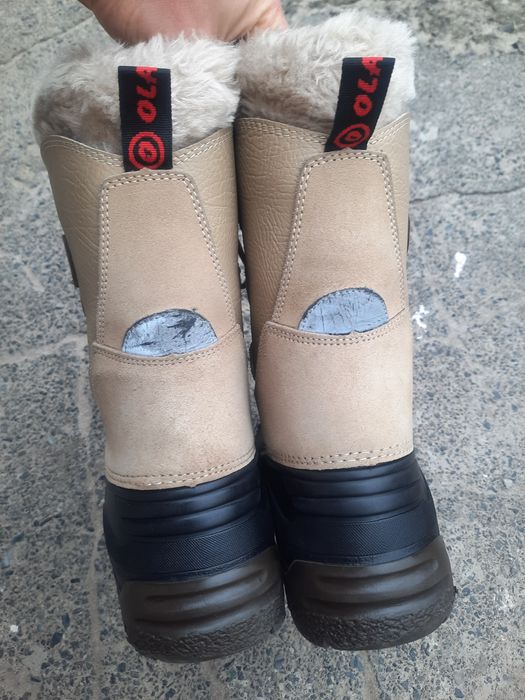 зимние непромокаемые сапоги Olang чоботи снегоходы с валенком 40-41
