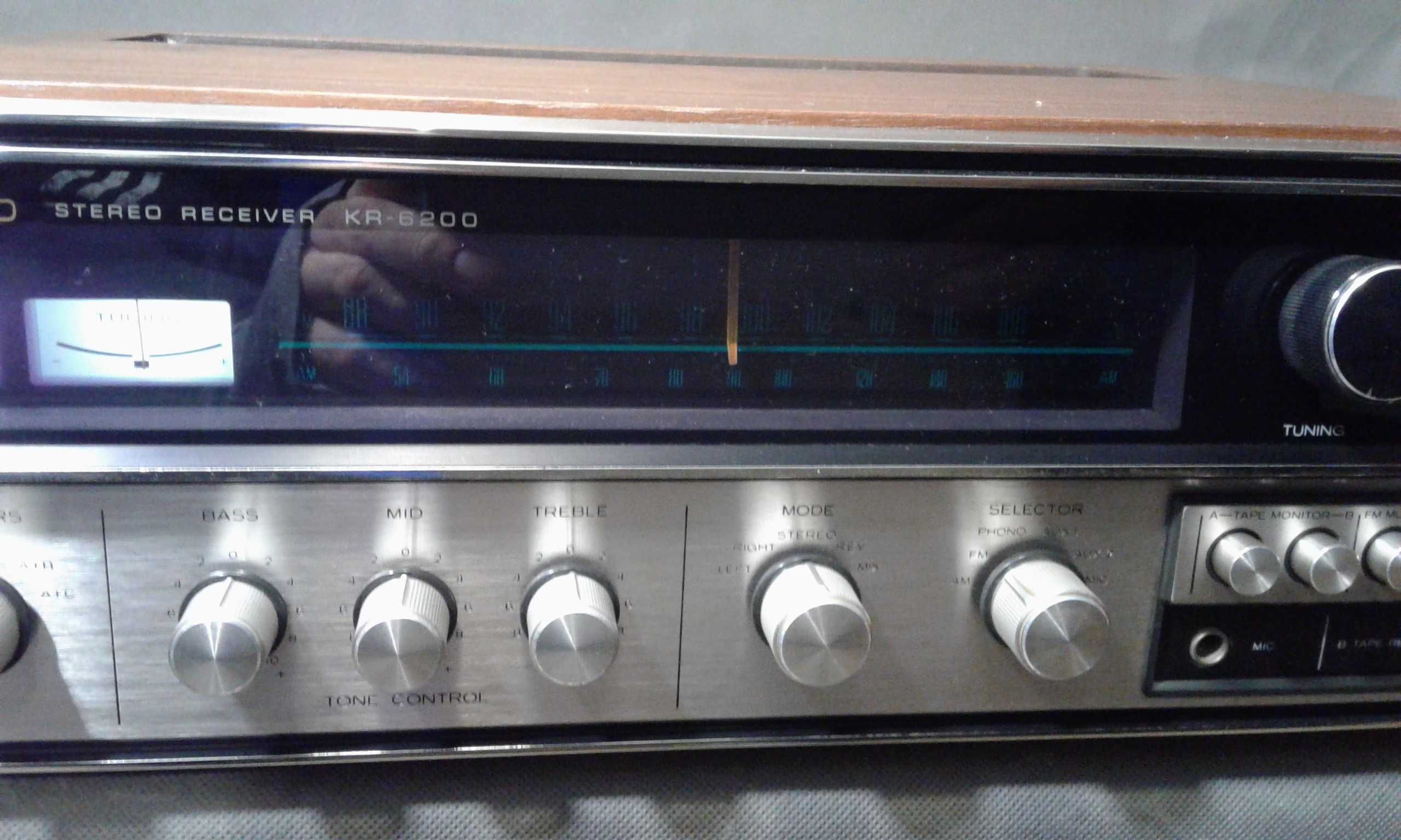 KENWOOD KR-6200 amplituner stereo vintage