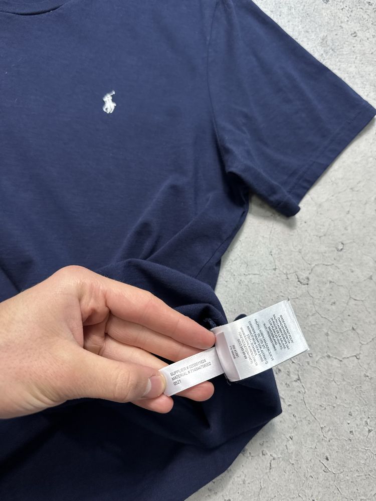 Мужская Футболка Polo Ralph Lauren Оригинал Идеал Размер S-M