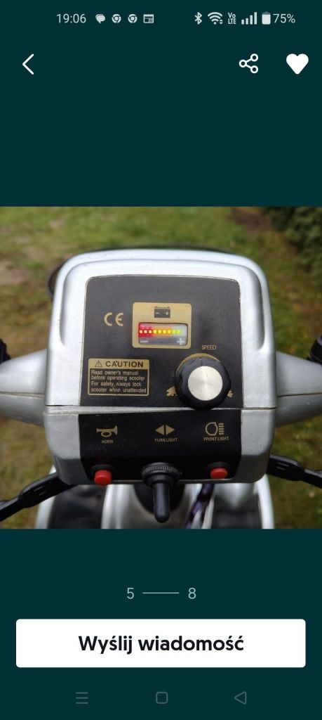 Skuter inwalidzki