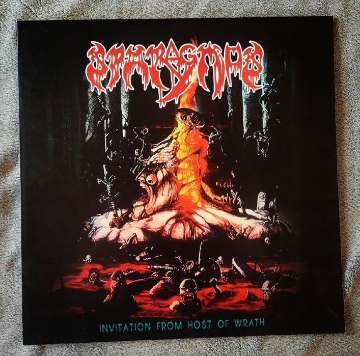 Winyl Sparagamos Invitation From Host Of Wrath Red/White Splatter