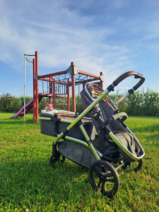 Cosatto Wow XL – wózek rok po roku +gratis bujaczek/ bliźniaczy (siedz