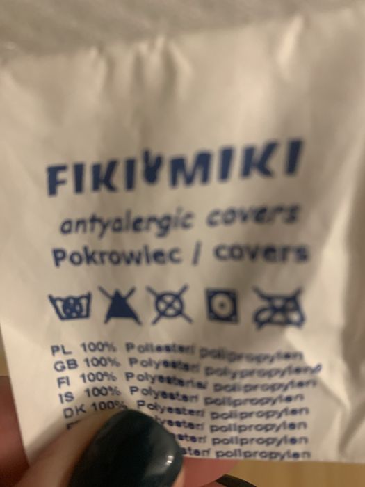 Biale łóżeczko „Sówki”