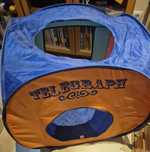 Tenda com 4 entradas para bebés