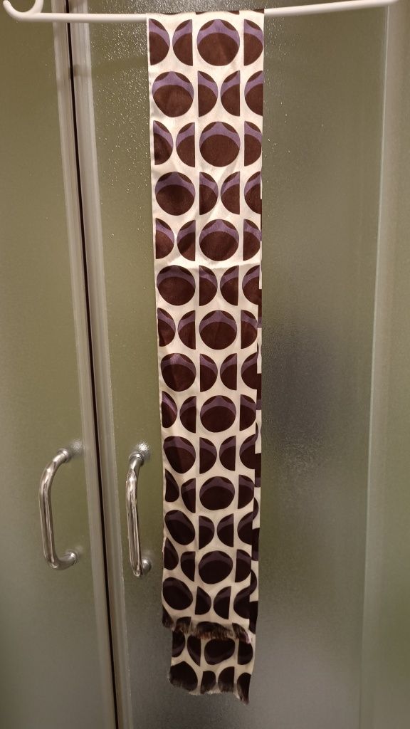 Damski elegancki wąski szalik, 150 x 12 cm