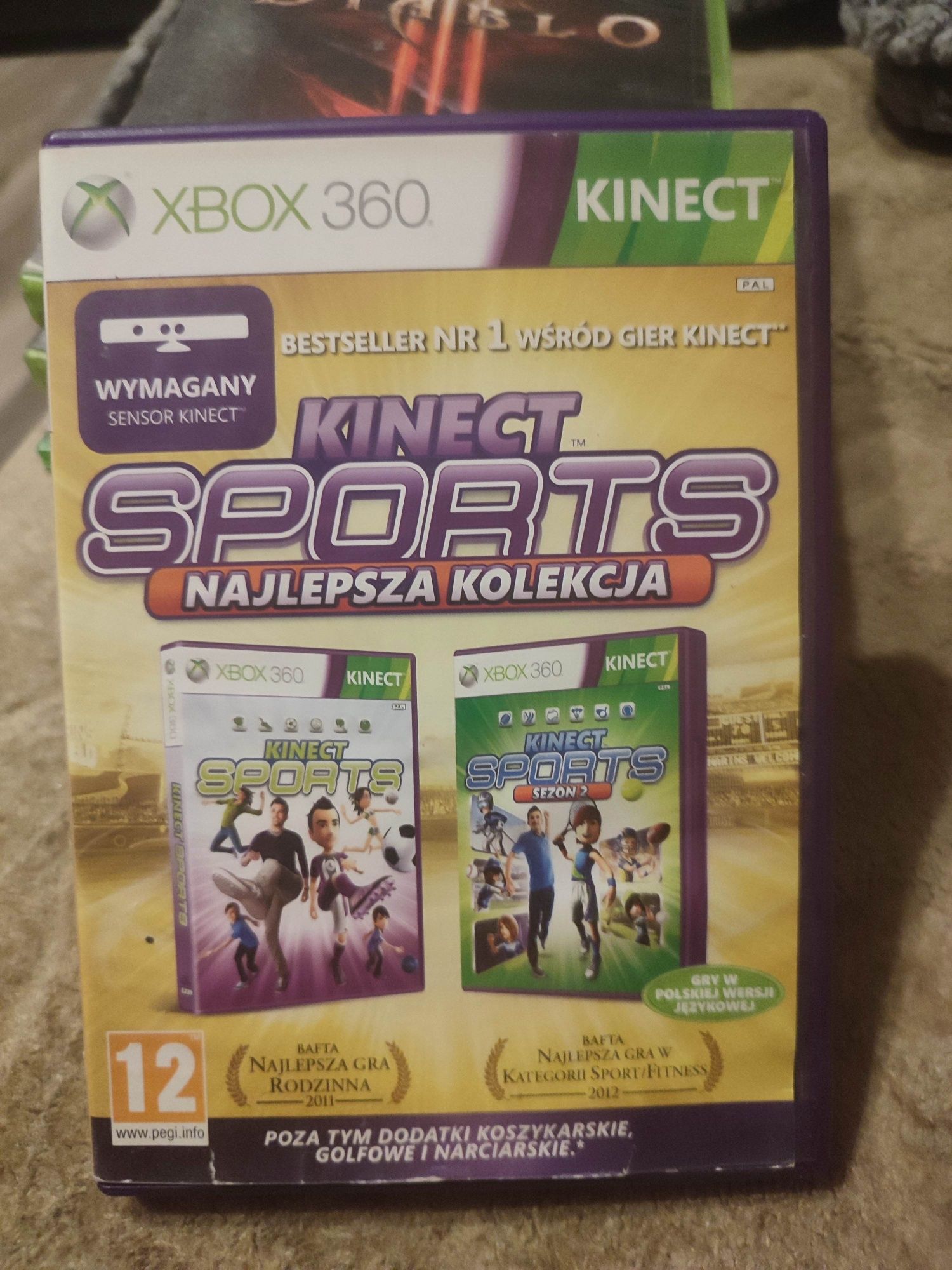 Kinec sports Xbox 360. X360 polska wersja