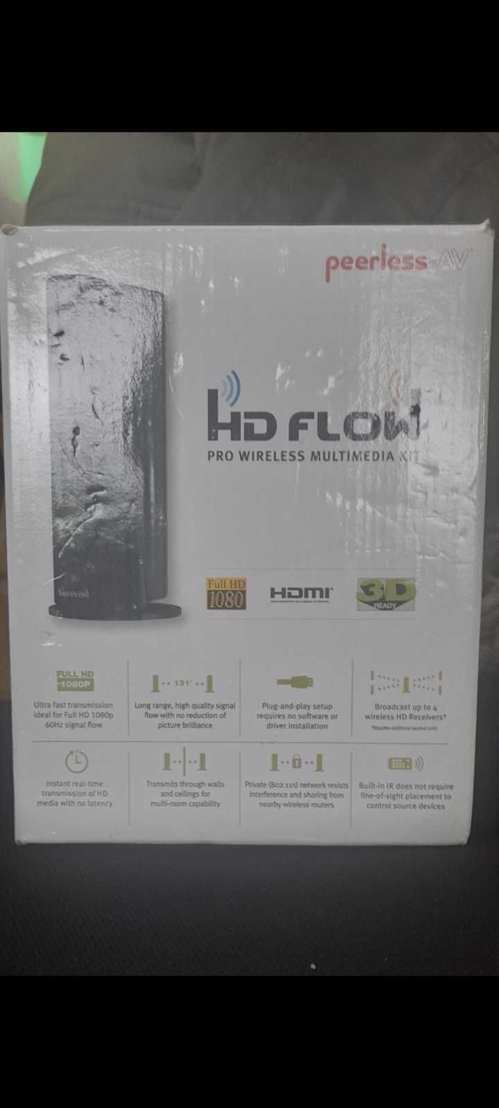 Bezprzewodowy zetaw multimedialny HD FLOW