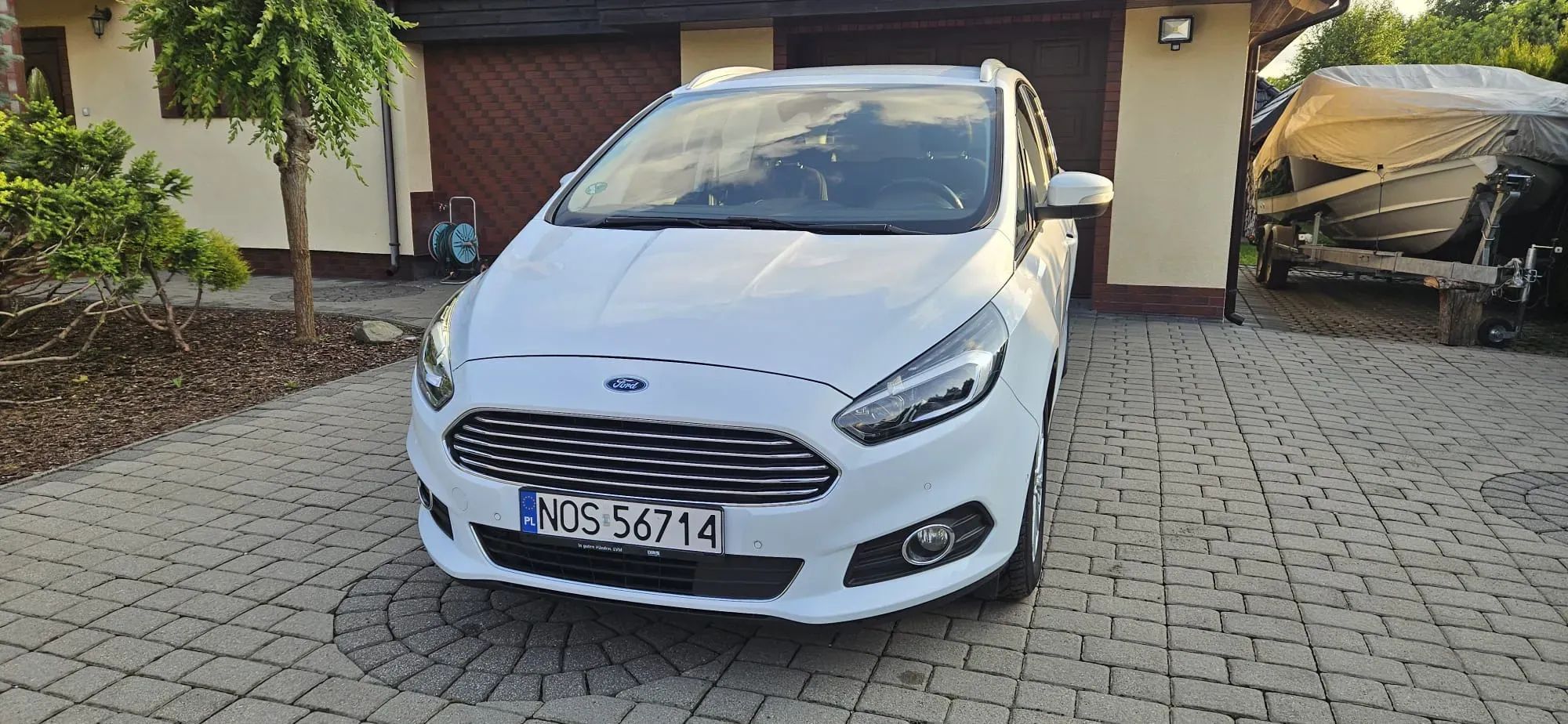 Ford S-Max Serwisowany Navi Ledy Super Stan