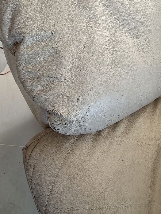 Zestaw skórzany kanapa i 2 fotele